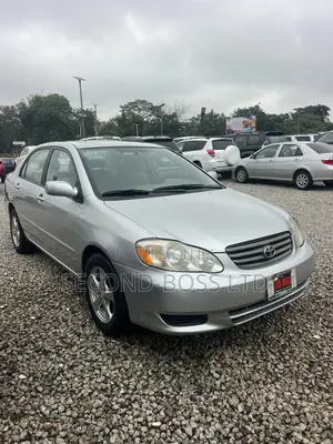 Toyota Corolla Sedan 2003 Silver