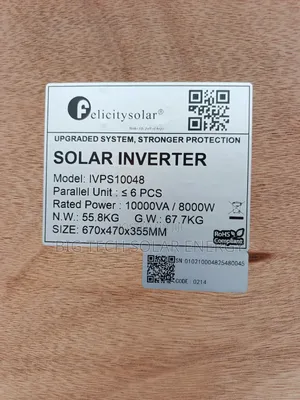 10kva 48v Felicity Inverter Hybrid Ivps