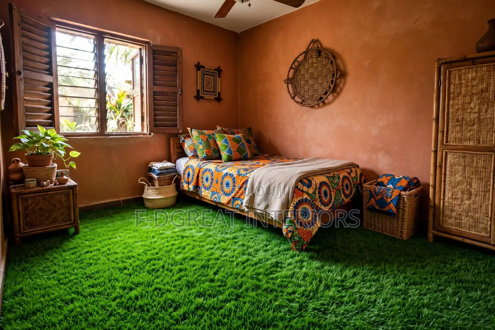 Green Ssynthetic Artificial Turf for Home Landscaping