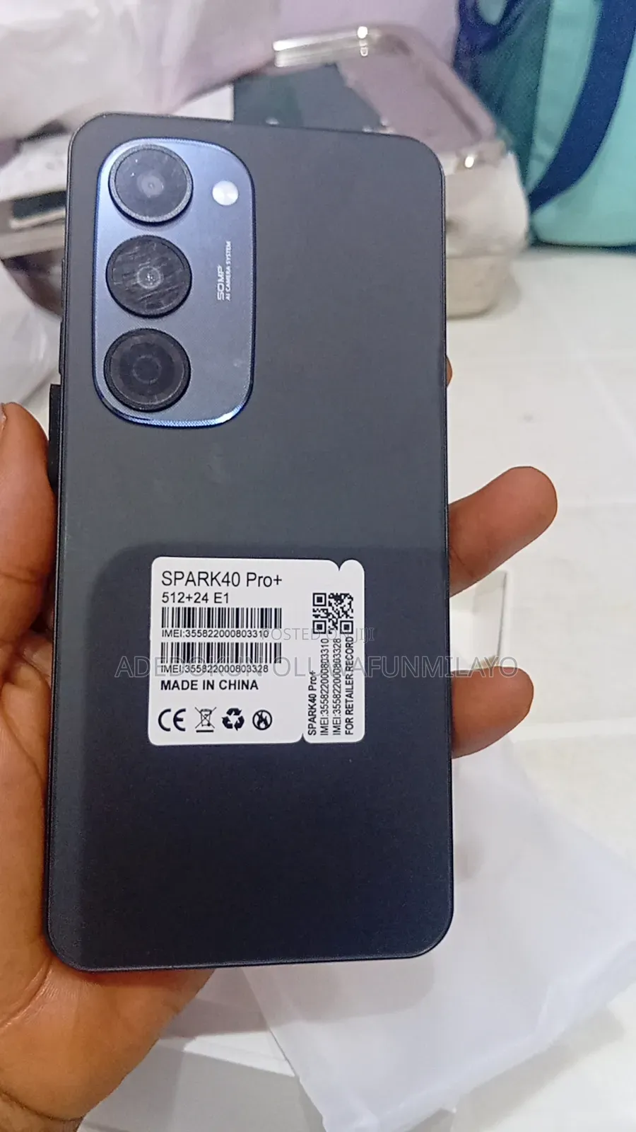 Tecno Spark 40 256 GB Black