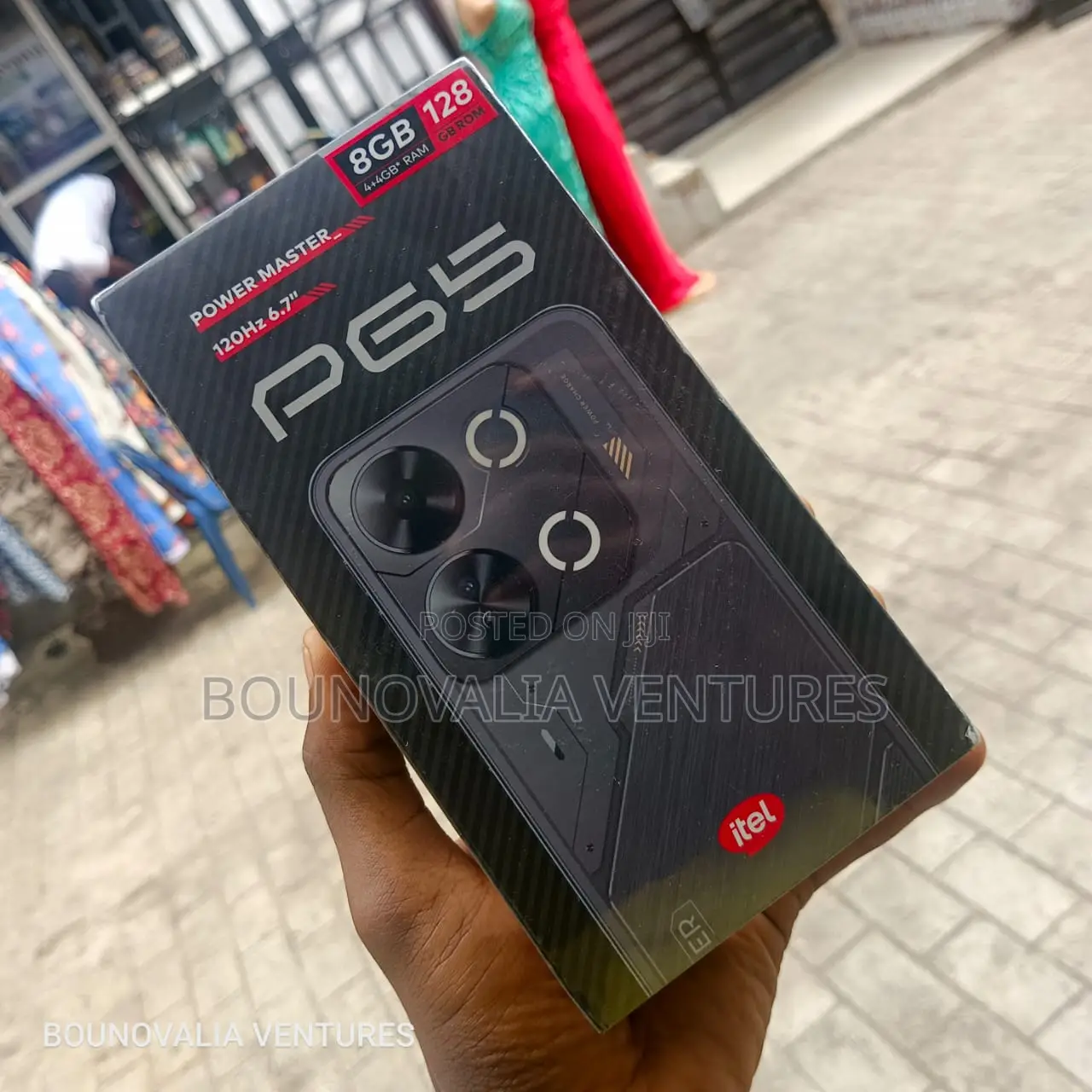 New Itel P65 128 GB Red