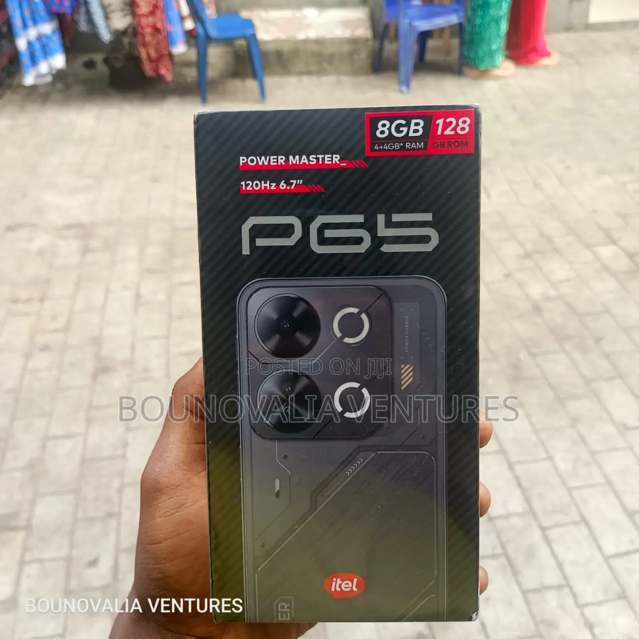 New Itel P65 128 GB Red