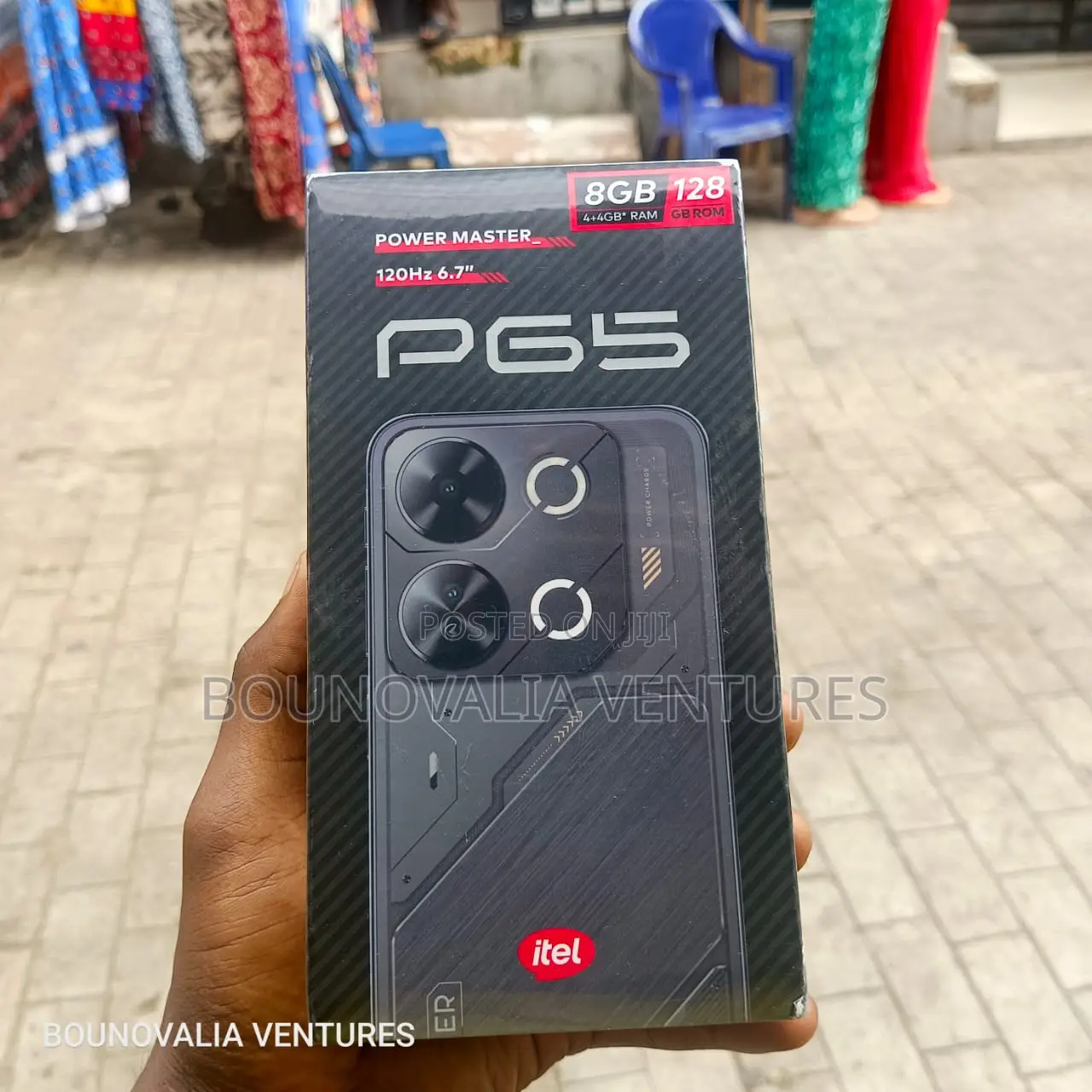 New Itel P65 128 GB Red