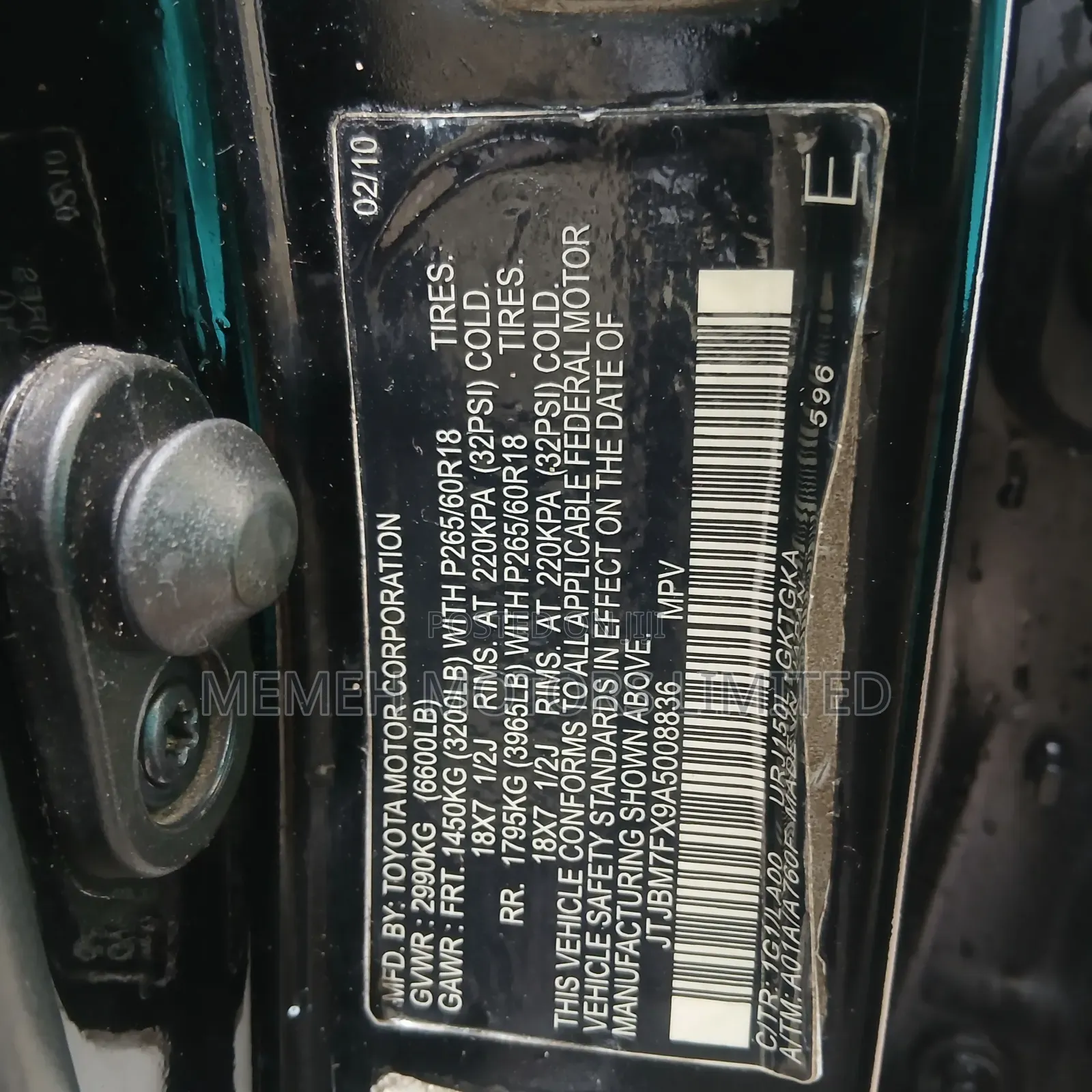 Lexus GX 460 2010 Black