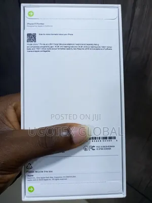 New Apple iPhone 17 Pro Max 512 GB White