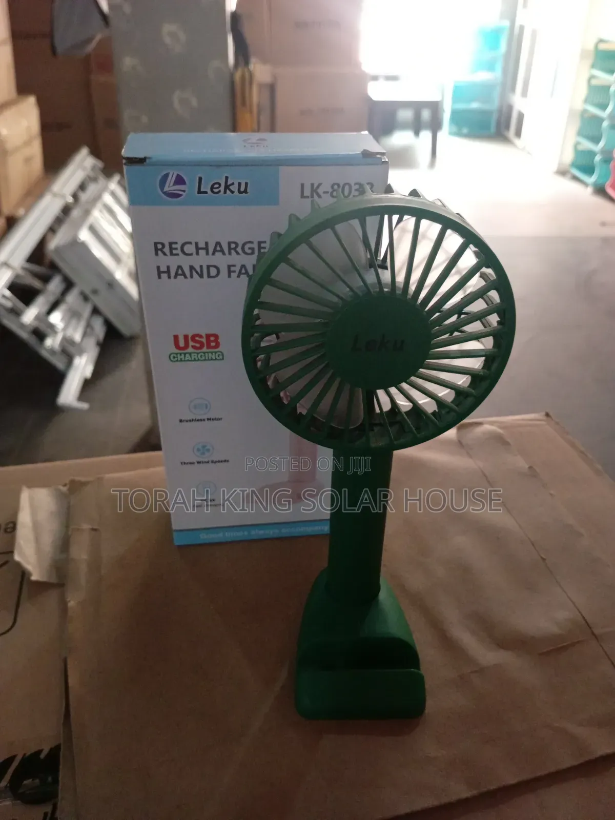 Rechargeable Hand Fan LK- 8038