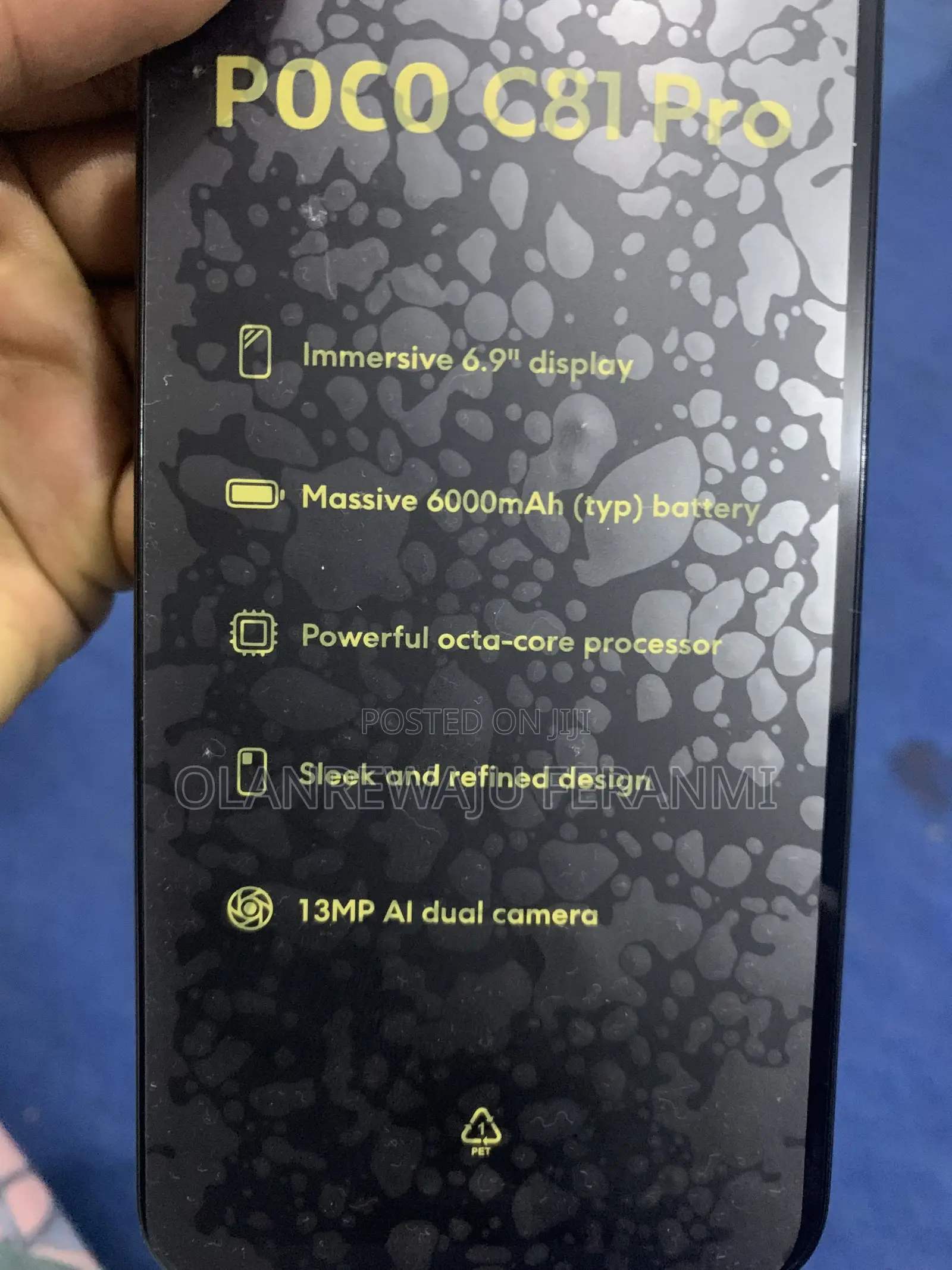 New Xiaomi Poco C81 Pro 128 GB Black