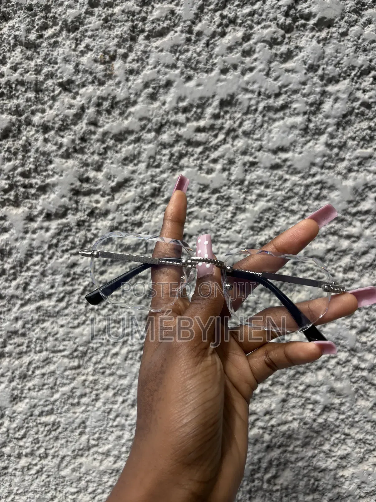 Rimless Clear Glasses