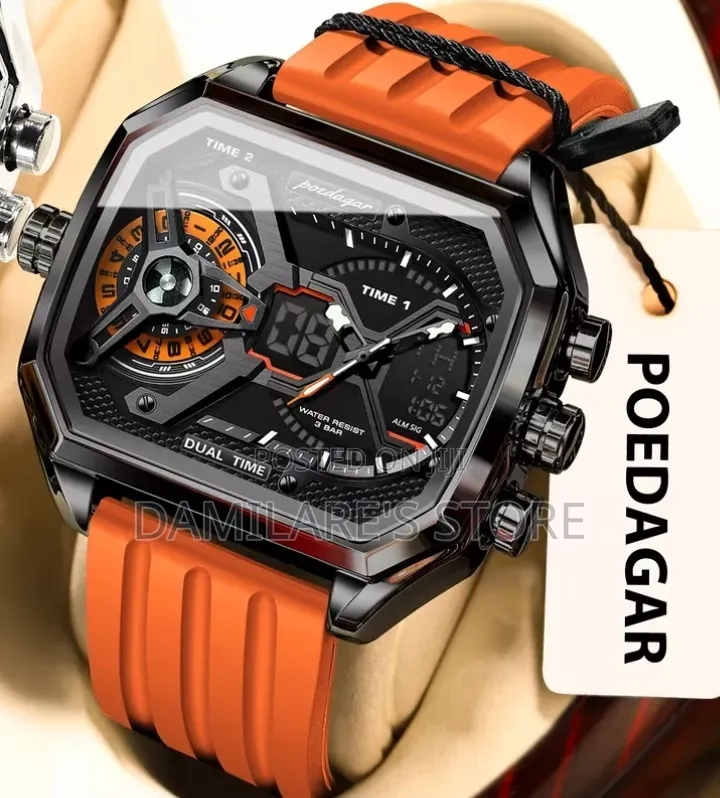 Original Poedagar Dual Display Watch