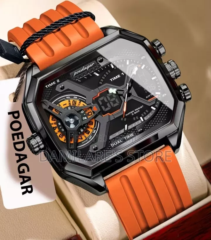 Original Poedagar Dual Display Watch