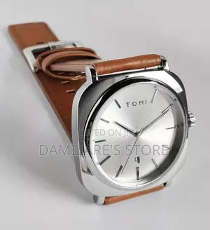 Mature Tomi Leather Watch for Men