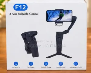 URGENT SALE! F12 3-Axis Foldable Gimbal – 1 Month Old