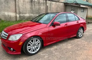 Mercedes-Benz C300 Sport Sedan RWD (3.0L 6cyl 6M) 2011 Red