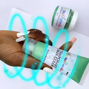 Temporary Hair Dye Wax - Washable, No Bleach/No Damage