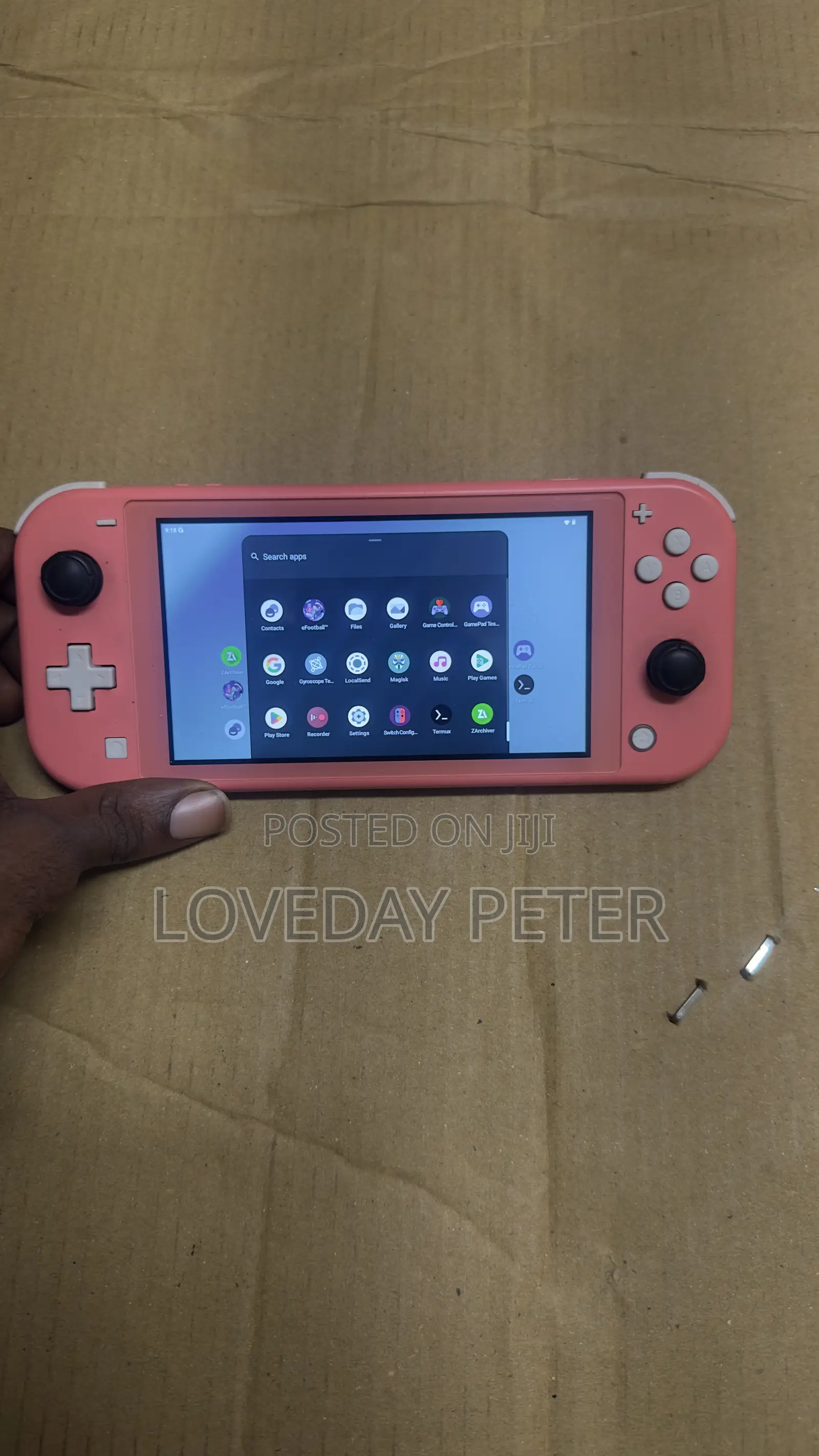 Fully Hacked Nintendo Switch Lite Supports Android and Switch OS