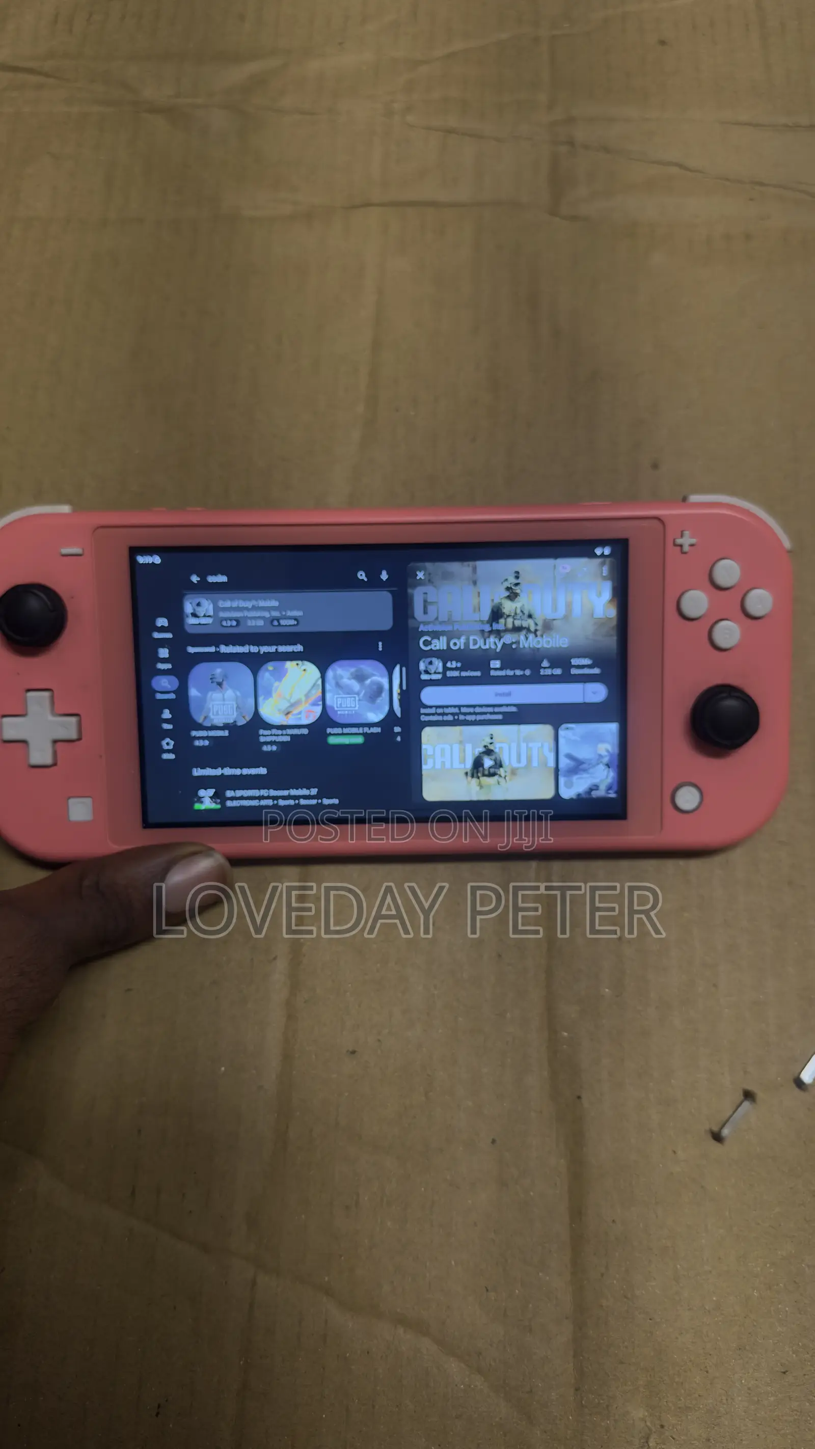 Fully Hacked Nintendo Switch Lite Supports Android and Switch OS