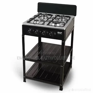 Gas Burner With Cover and Cabinet
