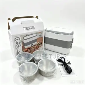 Portable Cooking Lunch Box – Electric Food Warmer & Lunch Cooker