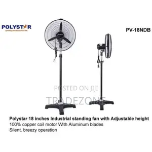 Polystar 18" Industrial Fan With 3-Finger Blade | PV-18NDB