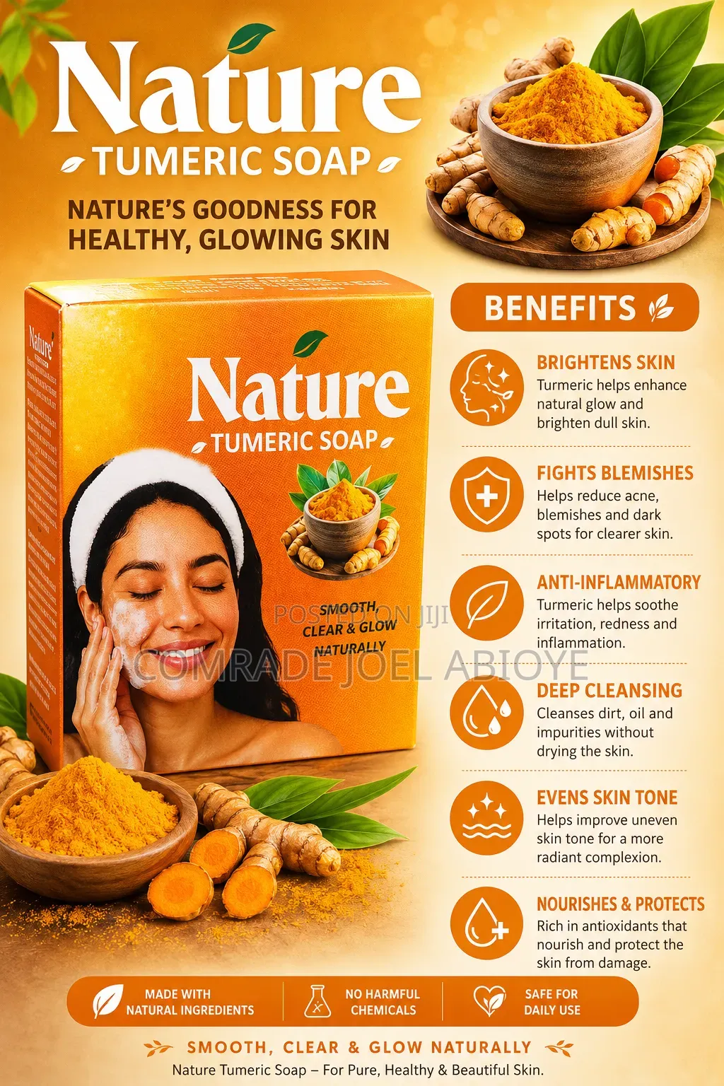 Nature Tumeric Soap