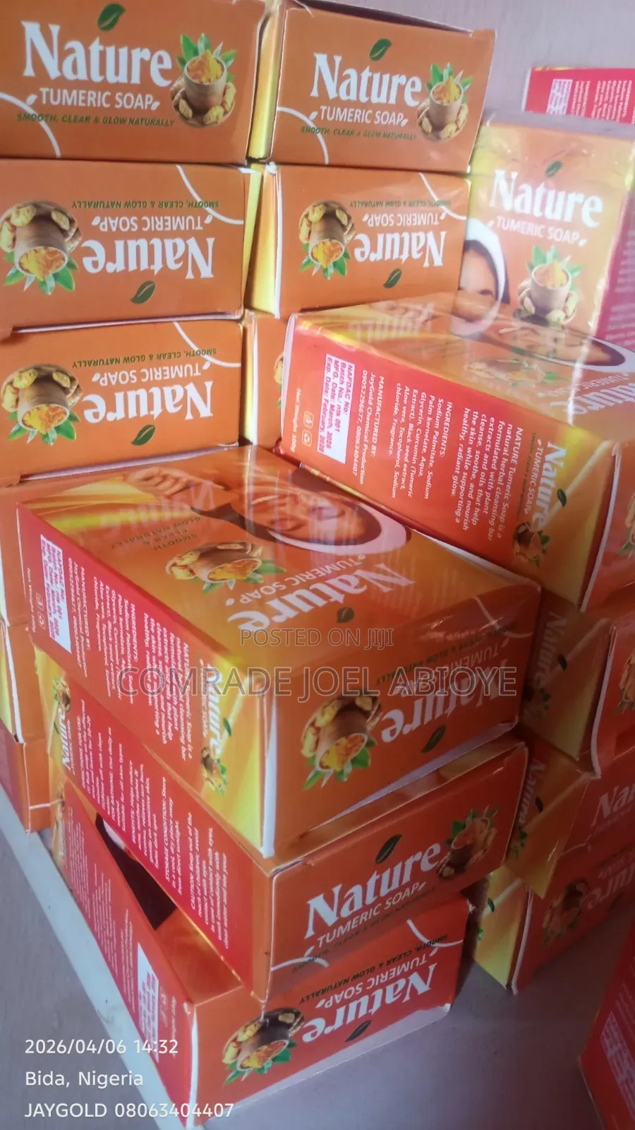 Nature Tumeric Soap