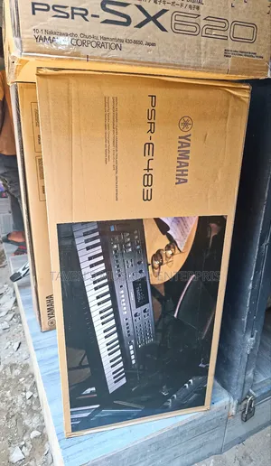 Yamaha PSR-E483 61-Key Portable Touch-Sensitive Digital Keyboard