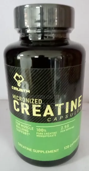 Micronized CREATINE Capsules 120 Caps