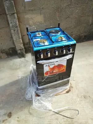 AGC5031 50x50 Freestanding Cooker 3 Gas 1 Electric