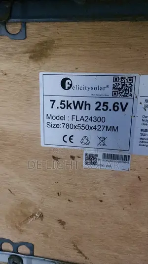 7.5kwh 24v Felicity Lithium Battery