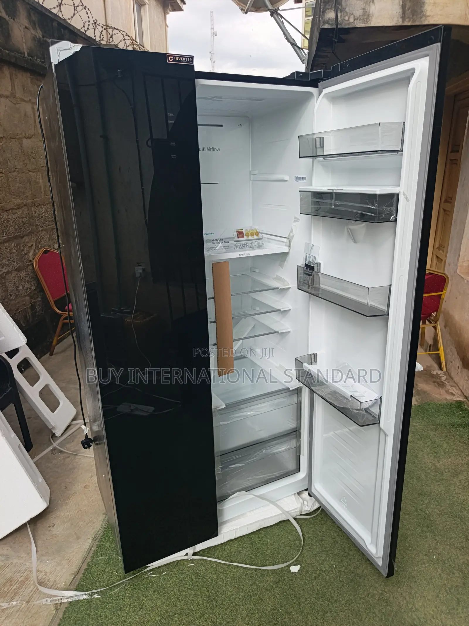 Hisense REF-71BGL-RC 529L Side by Side Premium Fridge