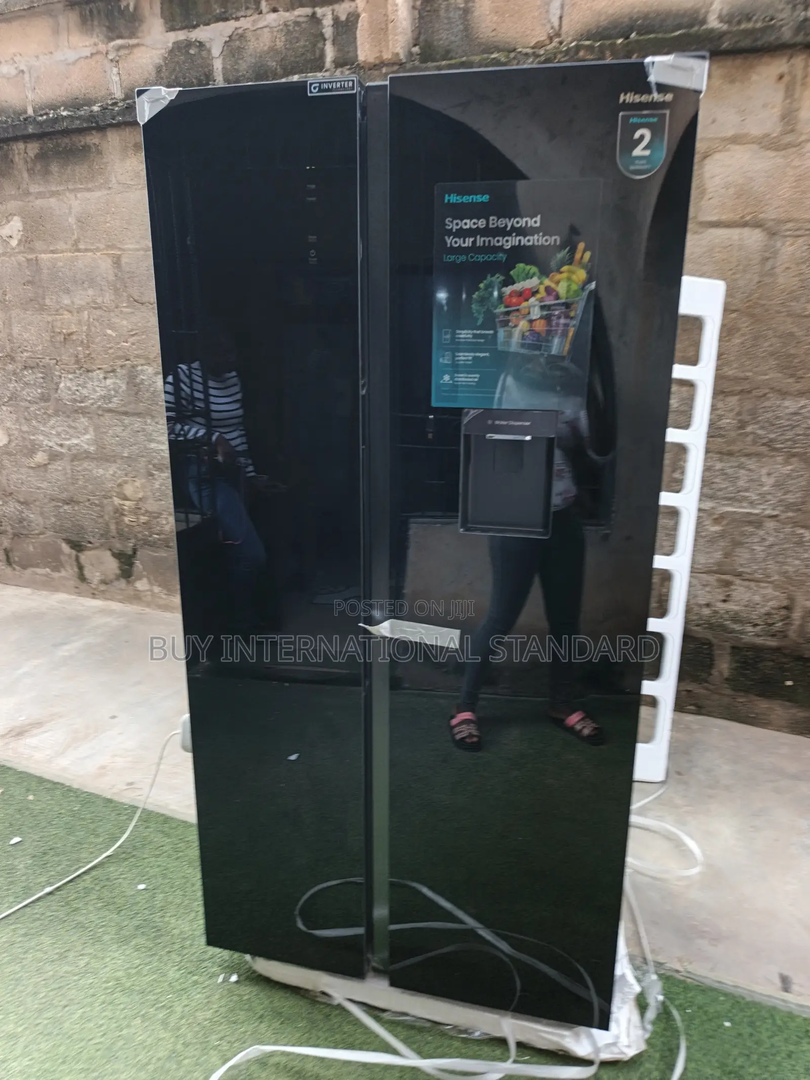 Hisense REF-71BGL-RC 529L Side by Side Premium Fridge