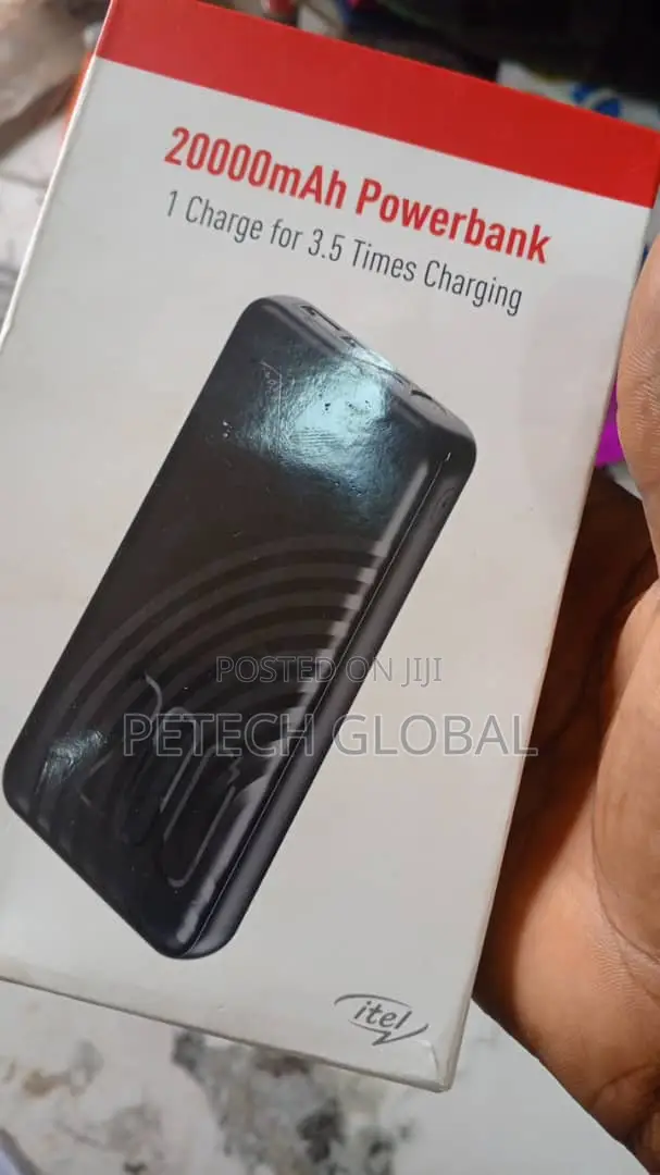 Itel 20000mh Power Bank Reliable and Portable