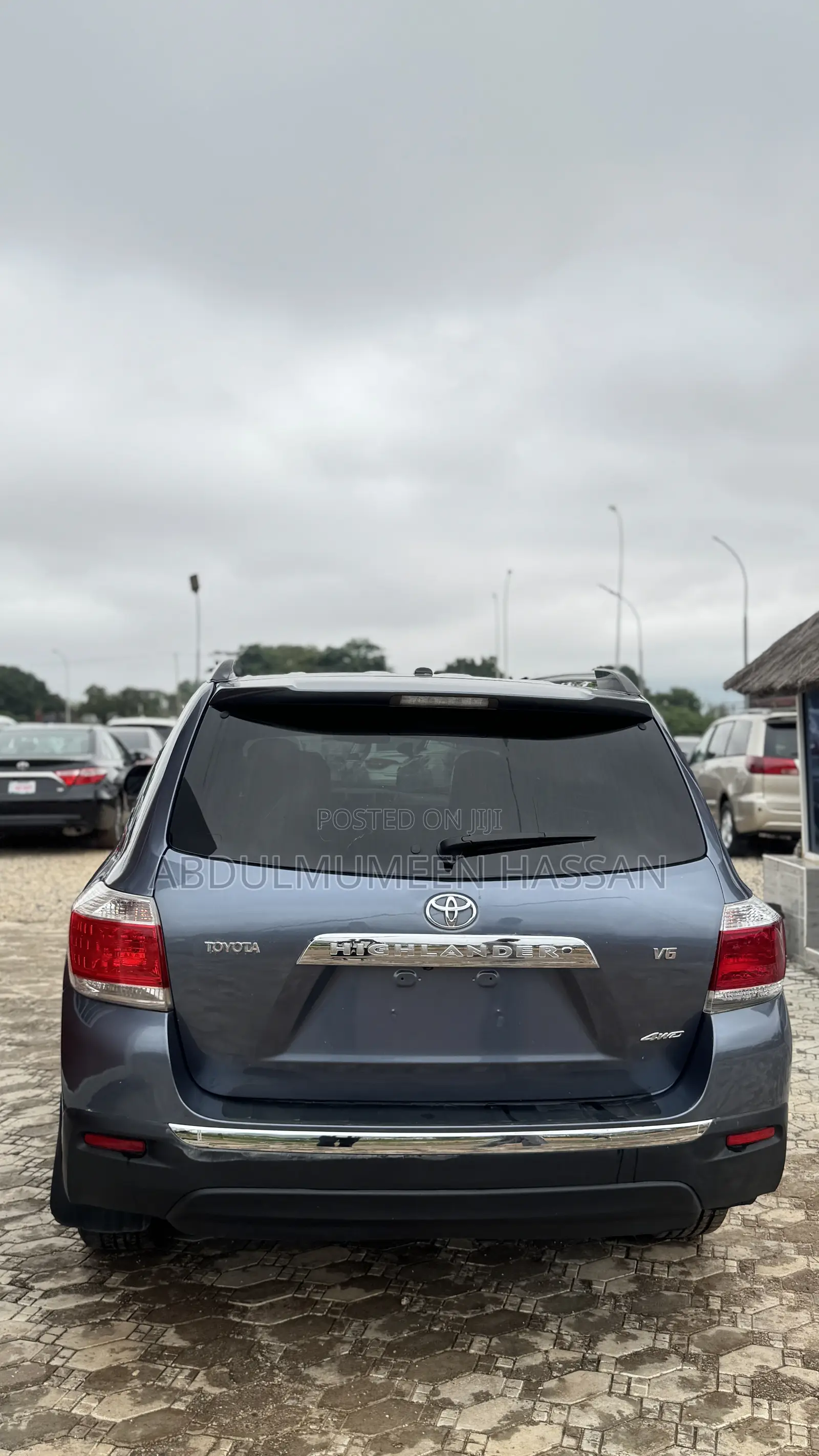 Toyota Highlander Limited 2012 Blue