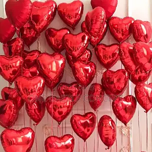 Love Shape Foil Ballon