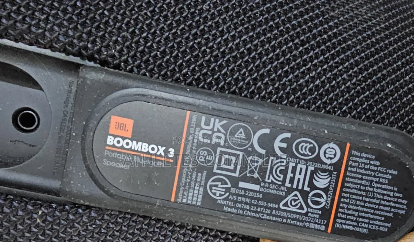 JBL Boombox 3 Speaker