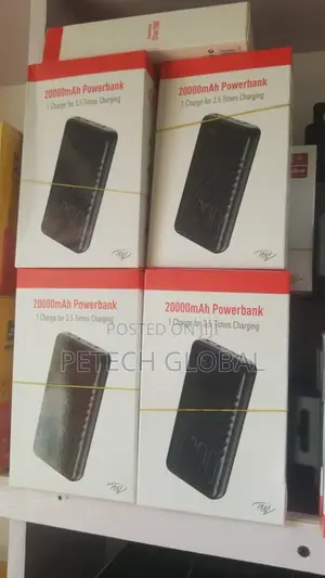 Itel 20000mh Power Bank Reliable and Portable