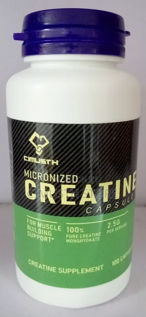 Micronized CREATINE Capsules 100 Caps