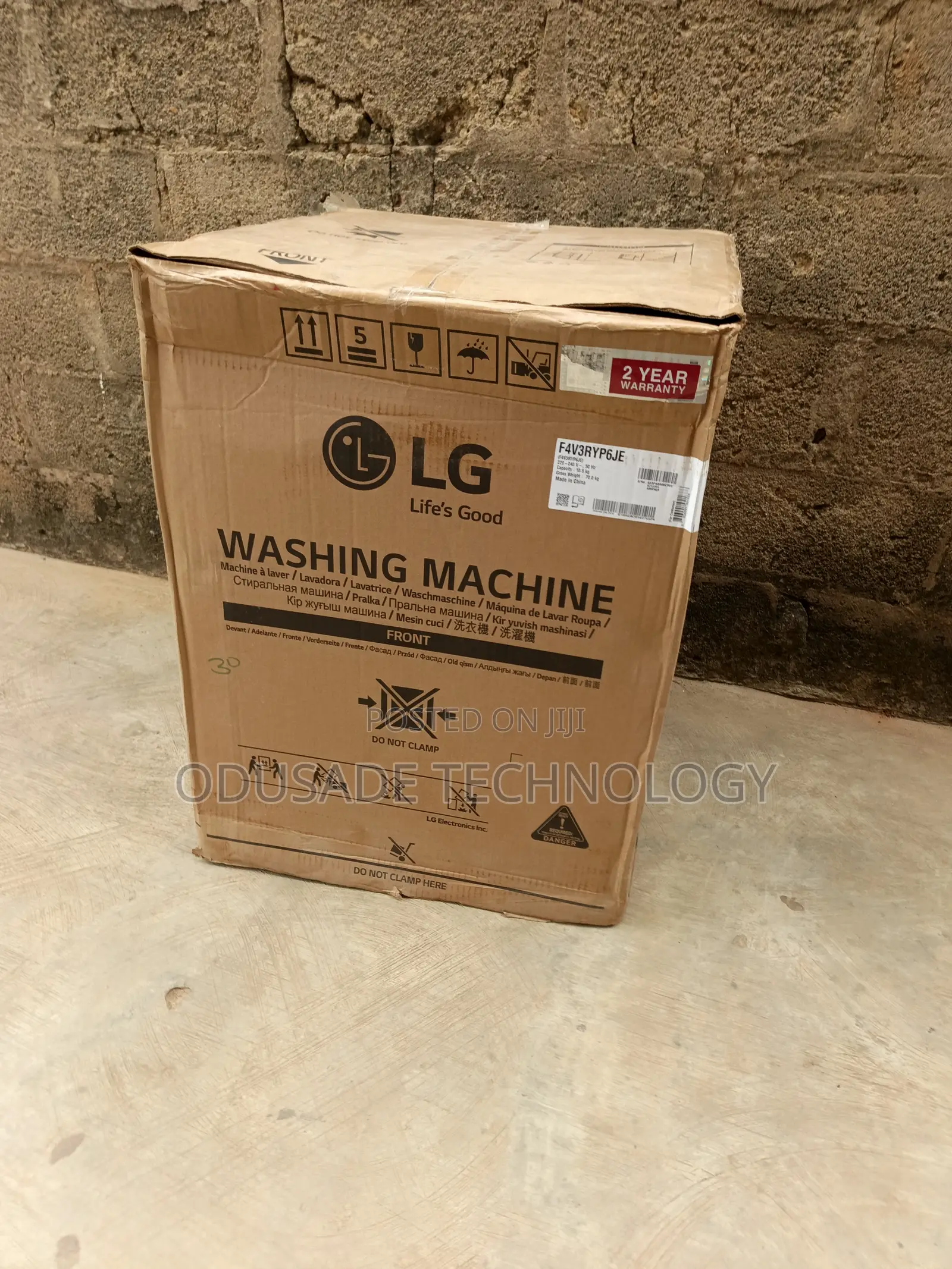 LG 10.5kg Fully Automatic Washing Machine