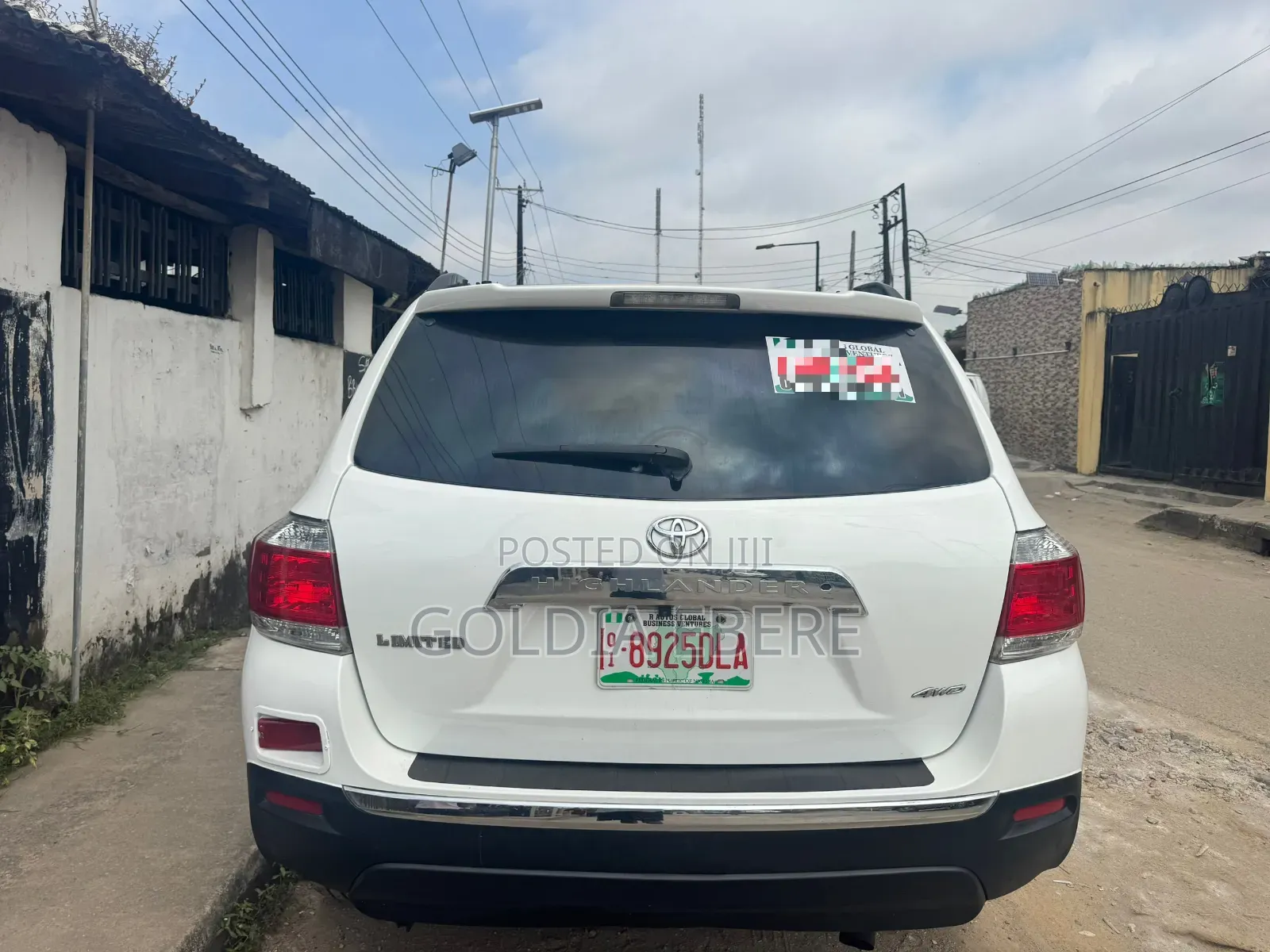 Toyota Highlander 2009 White