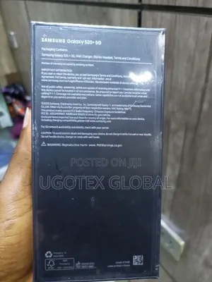 New Samsung Galaxy S20+ 128 GB Black