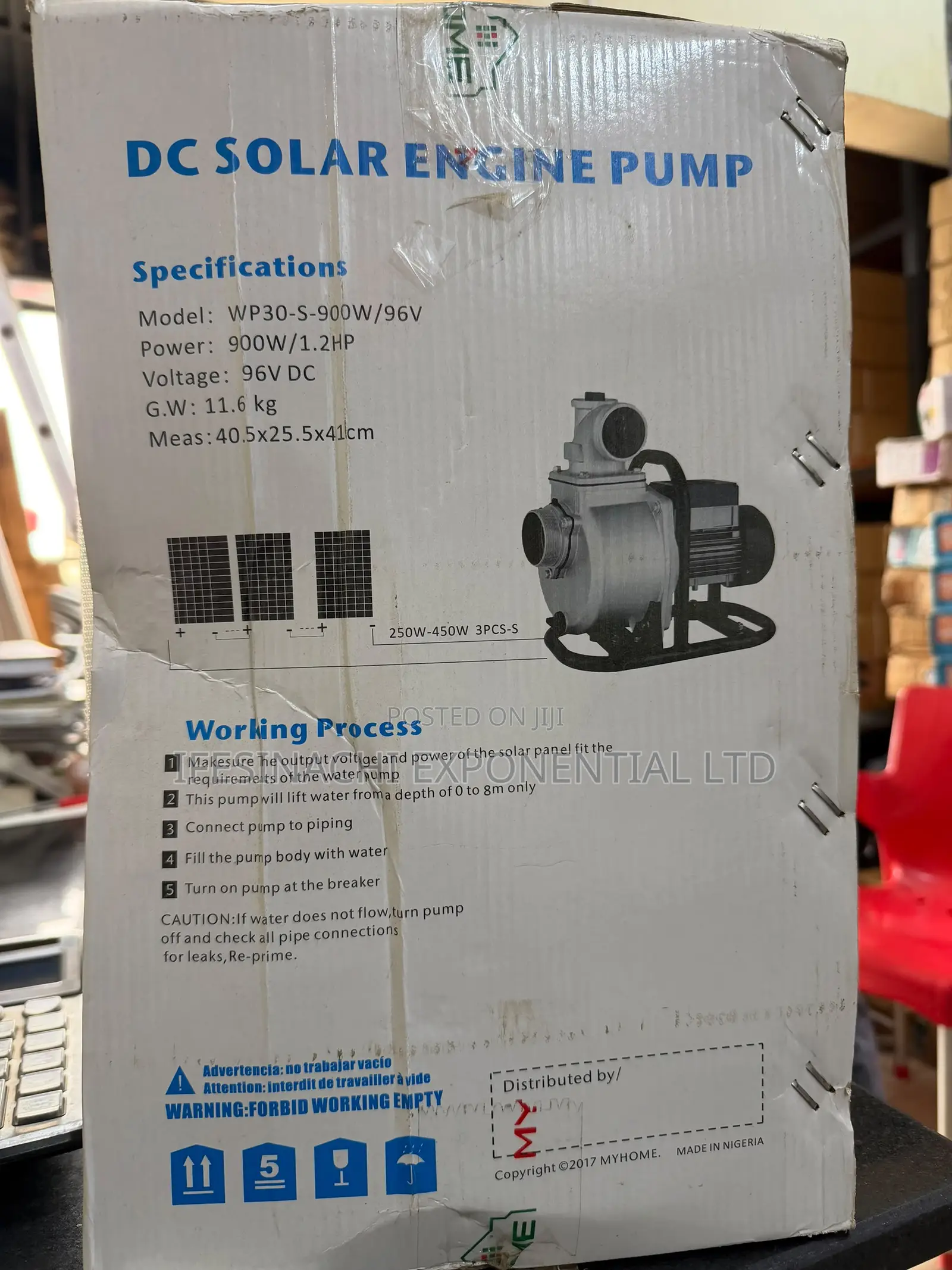 3" Dc Solar Engine Pump