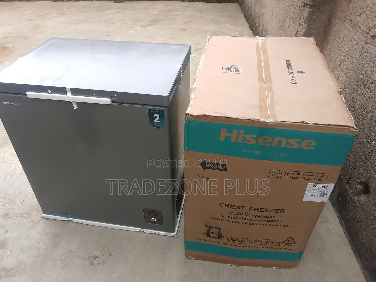 Hisense 198L Chest Freezer – Spacious & Dependable