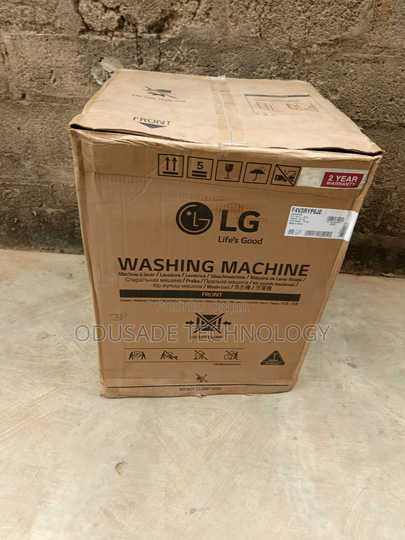 LG 10.5kg Efficient Washing Machine