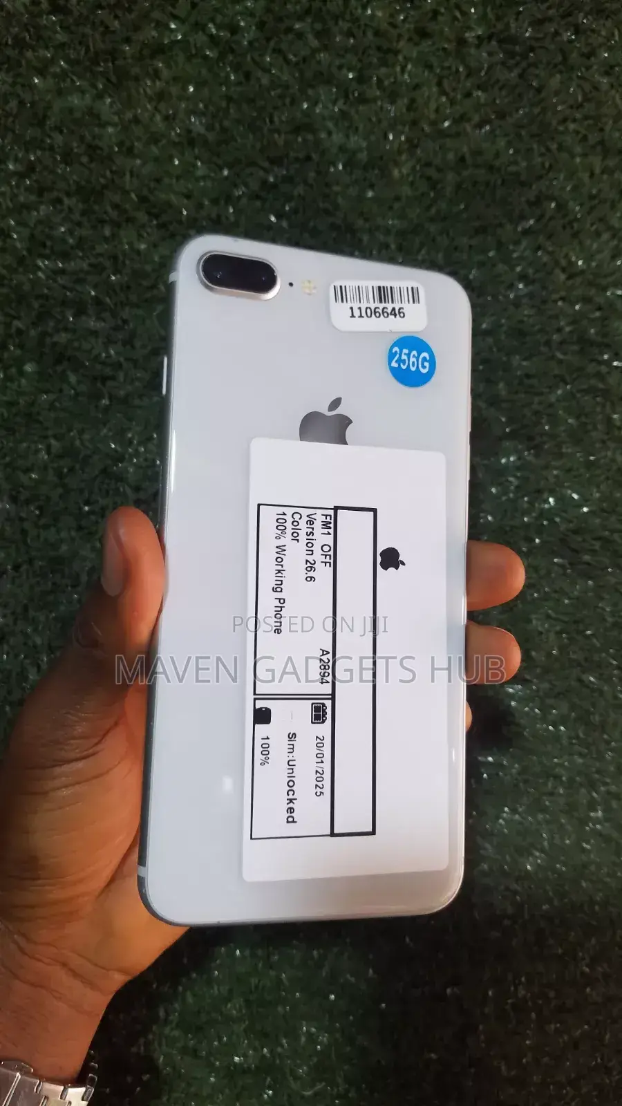 Apple iPhone 8 Plus 256 GB White