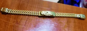 Men's Gold Guitar Hand Bracelet – Stainless Steel Double Franco Chain