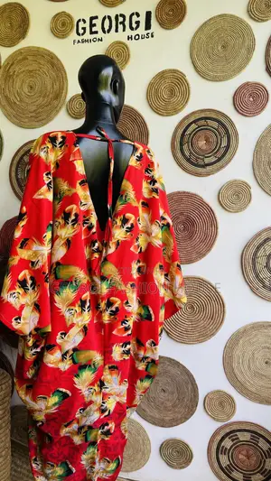Backless Maxi Dress | Multiple Prints | GEORGI