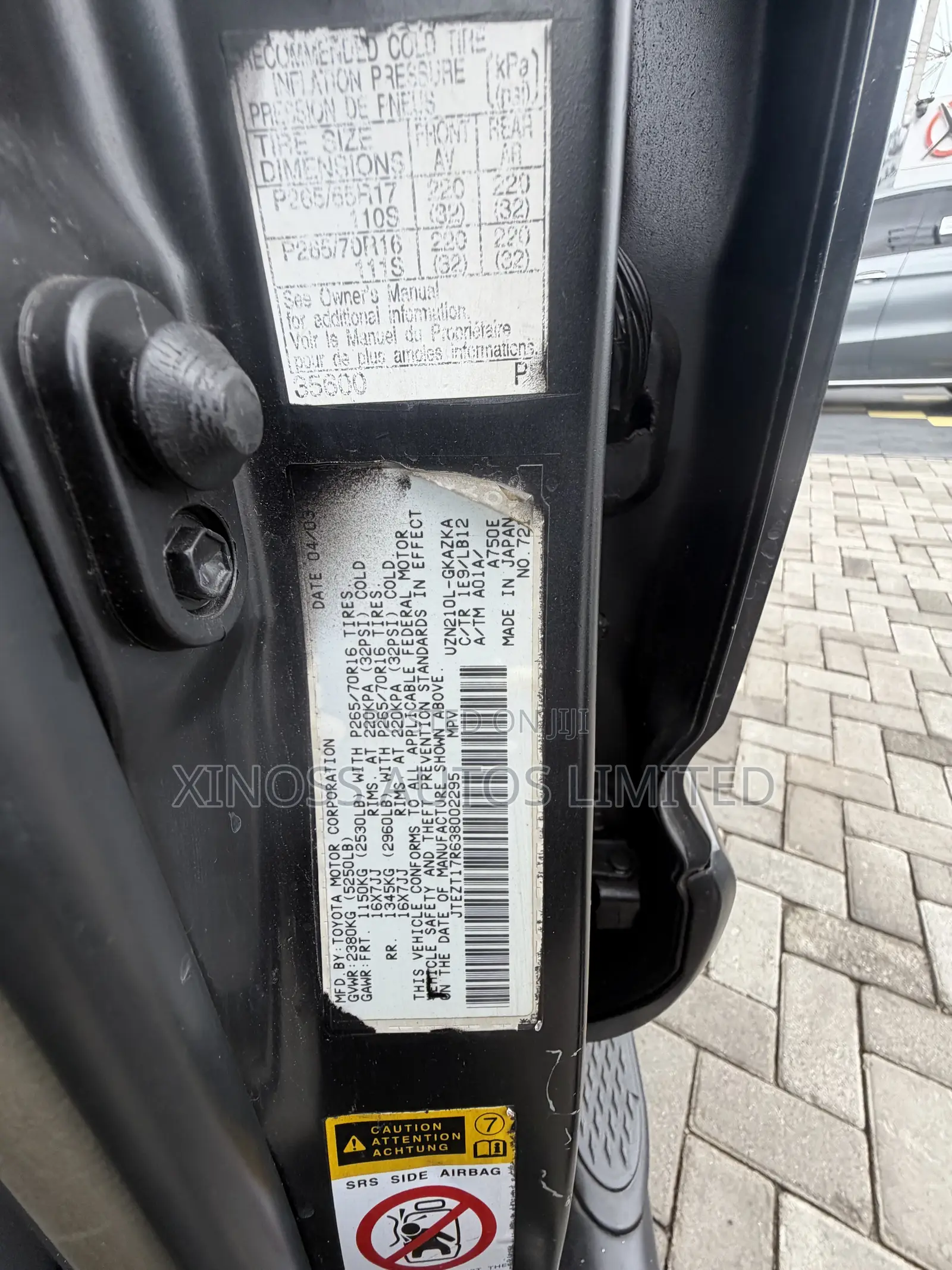 Toyota 4-Runner 4.7 2003 Black