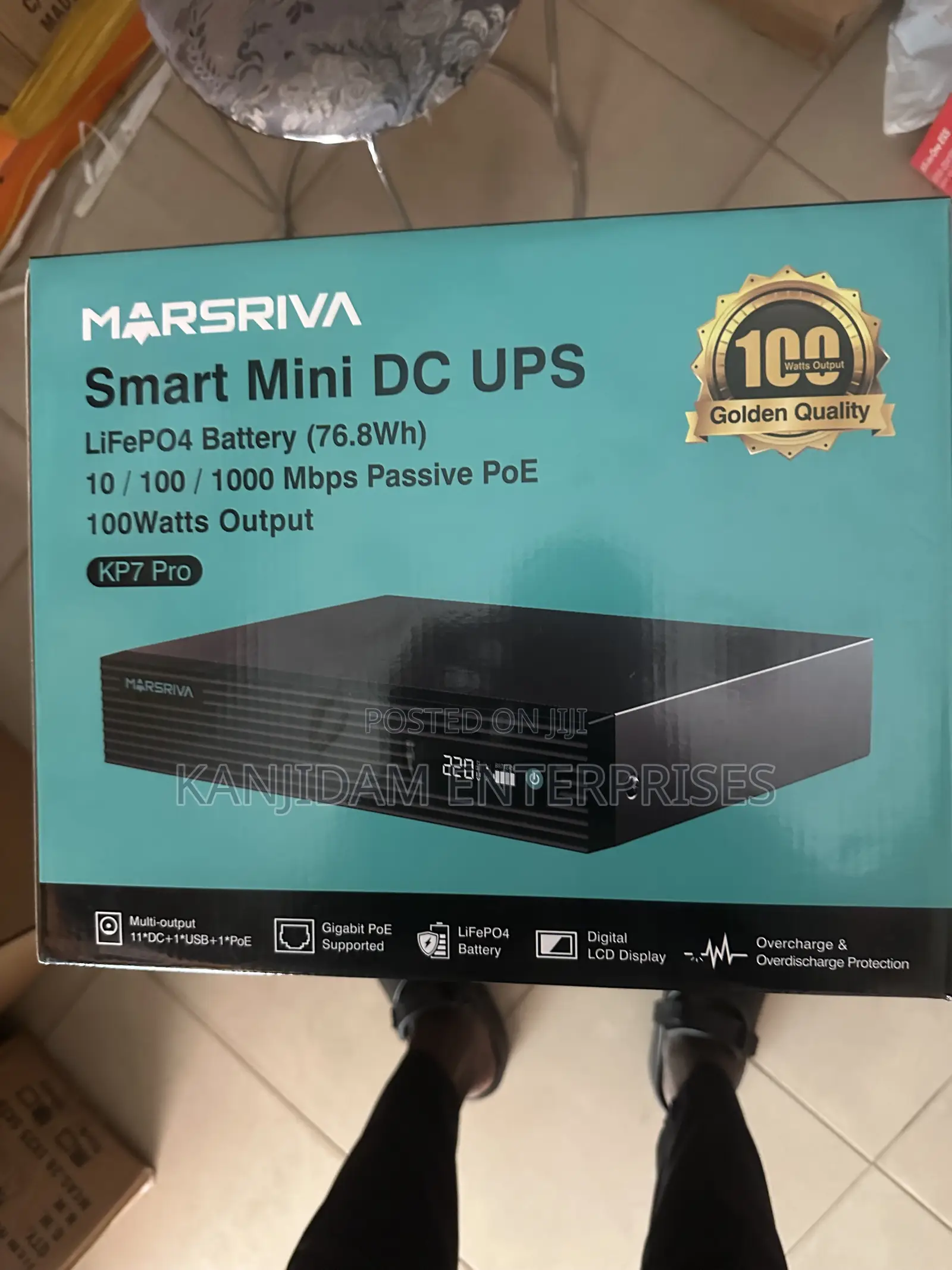 Marsiva Smart Mini DC UPS 100W
