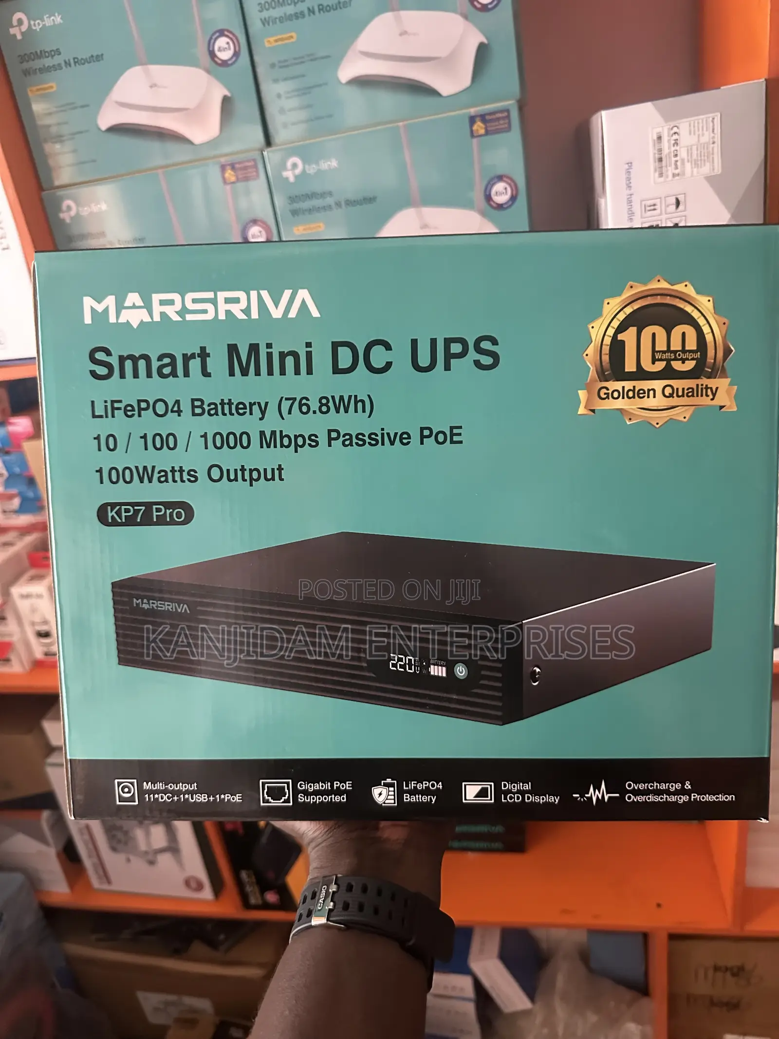 Marsiva Smart Mini DC UPS 100W