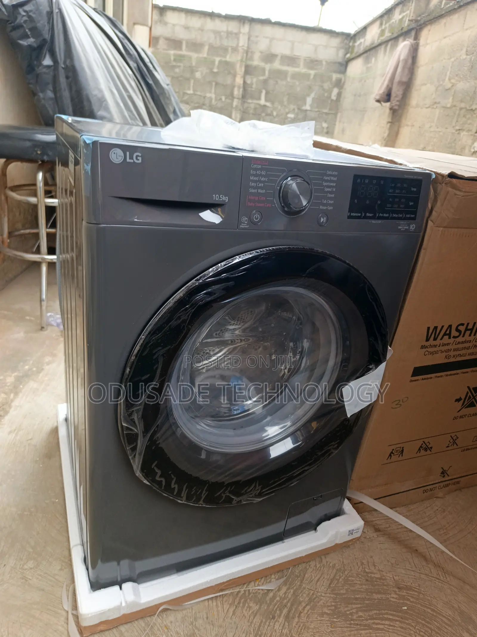 LG 10.5kg Front Load Automatic Washer